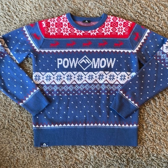Cirque Mountain Mens holiday sweater size medium - Picture 1 of 6